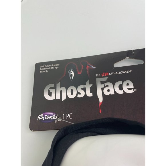 FunWorld Ghost Face Mask from Scream, Halloween Costume, Scary - Picture 4 of 12